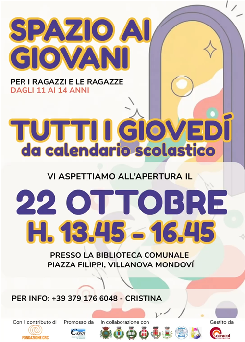Progetto "Spazio ai Giovani"